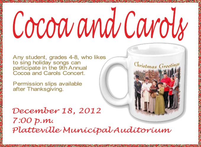 9th Annual Cocoa and Carols Concert
