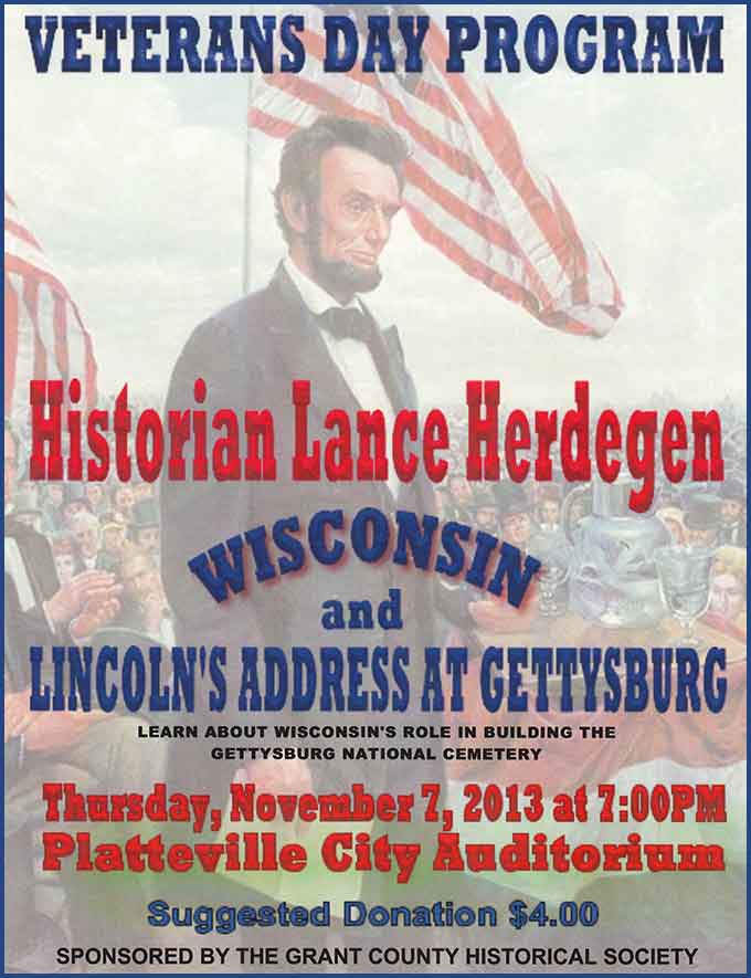 WI and Lincoln's Address at Gettysburg by Lance Herdegen