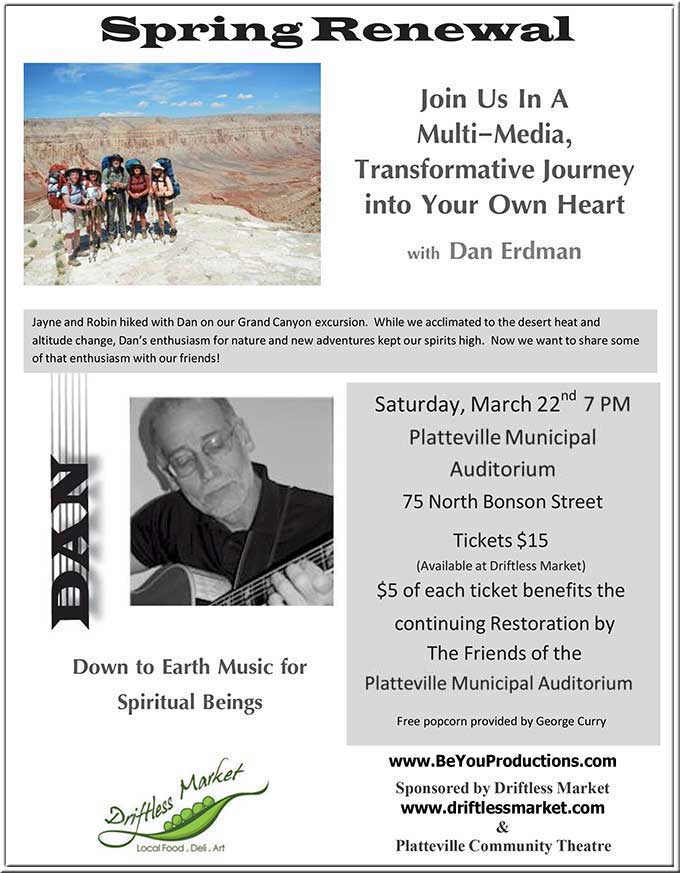 Dan Erdman's Spring Renewal